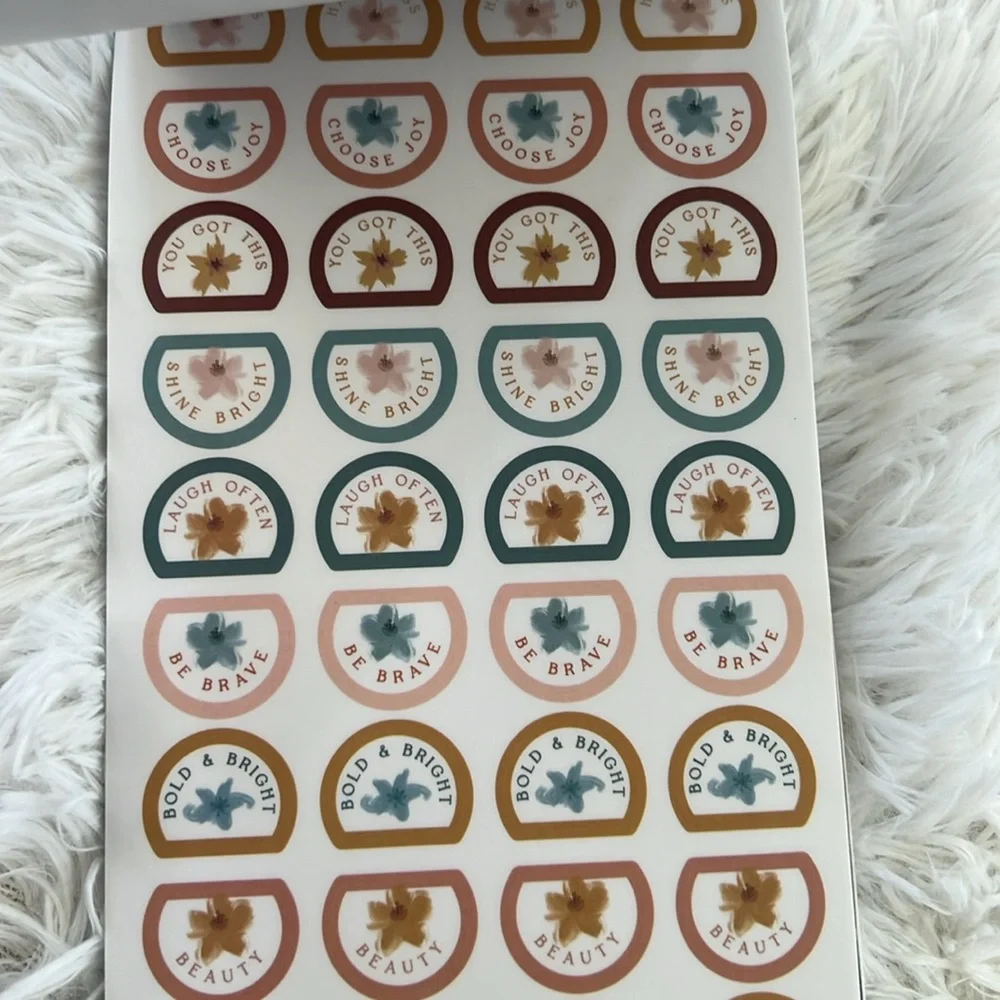 Happy Planner Classic Sticker Sheets - Softly modern 746